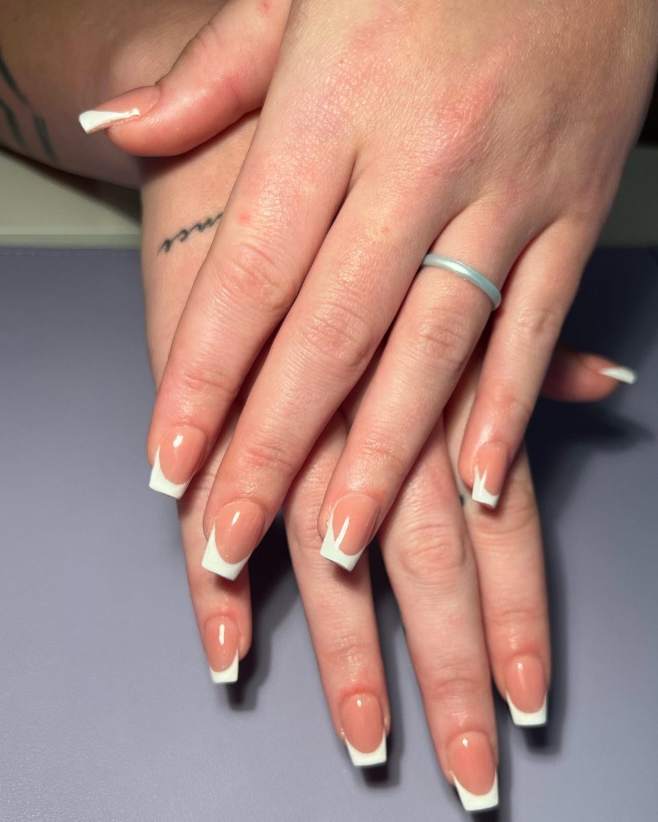 Classic French Tip Manicure